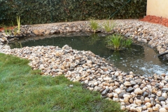 Realizace jezírka - Praha Černý Most