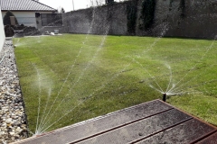 Realizace automatické závlahy - Sadská