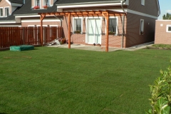 Pokládka travního koberce - Slatina u Kralup nad Vltavou