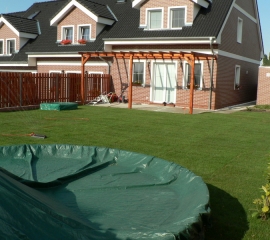 Položený travní koberec