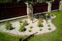 Realizace okrasných záhonů