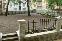 Realizace  zahrady - vnitroblok  Praha Vršovice