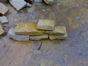 pískovec na zídky - opracovaný pískovec na zídky - opracovaný